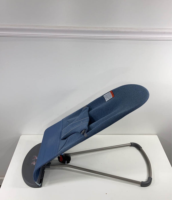 Shop BabyBjorn Bouncer Bliss, Dove Blue, 3D Jersey at Goodbuygears