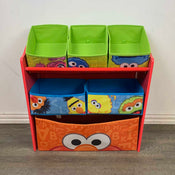 used Delta Children Deluxe Multi-bin Toy Organizer With Storage Bins