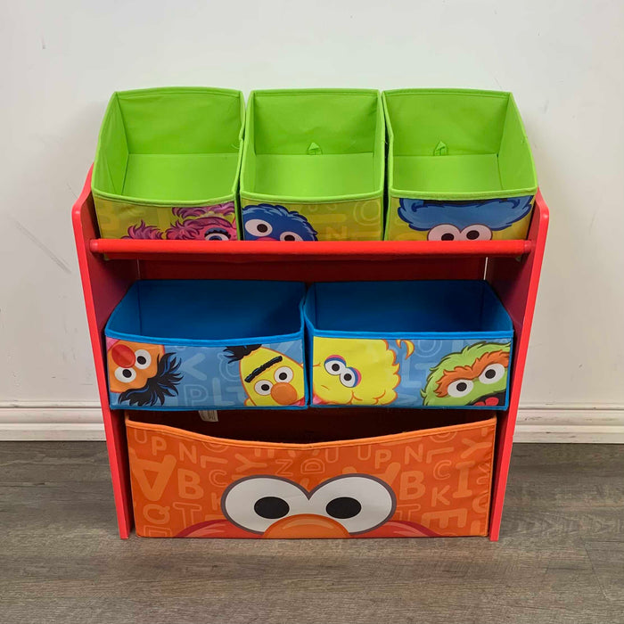 used Delta Children Deluxe Multi-bin Toy Organizer With Storage Bins