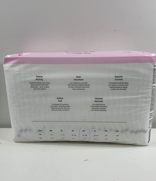 Shop Coterie Size 3 Diapers, 28ct at Goodbuygears