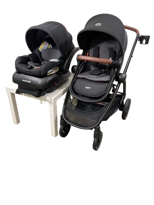 Shop Maxi-Cosi Zelia2 Luxe Travel System, New Hope Black, 2023 at Goodbuygears