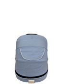 Shop Mockingbird 2nd Seat Kit with Extendable Canopy, Sky, Watercolor Drops, Silver with Penny Leather, 2023 at Goodbuygears