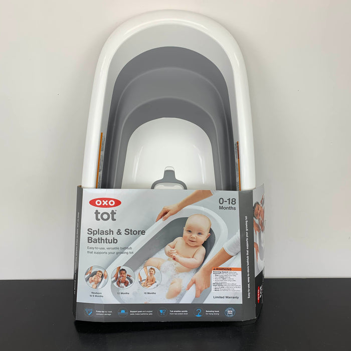Shop OXO Tot Splash & Store Baby Bathtub at Goodbuygears