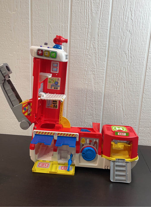 used VTech Helping Heroes Fire Station