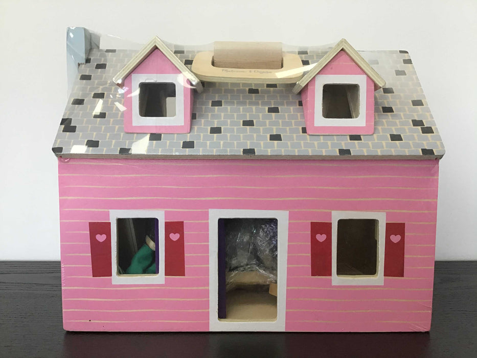 secondhand Melissa & Doug Fold & Go Dollhouse