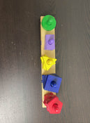 secondhand Melissa & Doug Stack & Sort Board