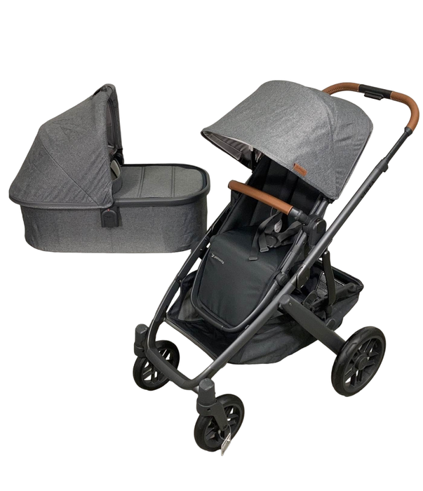 Shop UPPAbaby VISTA V2 Stroller, Greyson (Charcoal Melange), 2023 at Goodbuygears