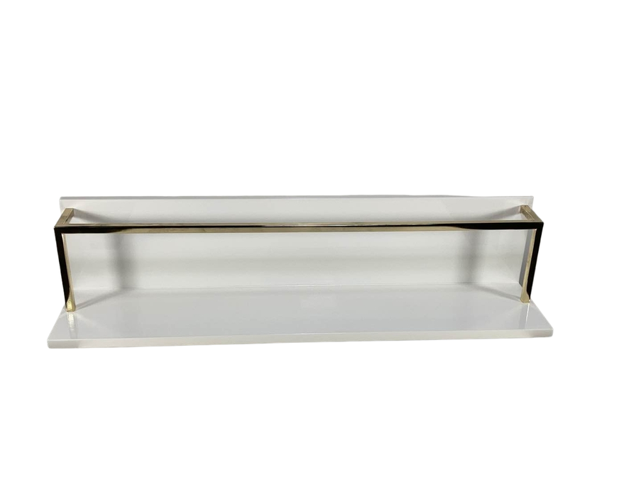 Shop Pottery Barn Kids Gold Polished Shelf, 2' at Goodbuygears