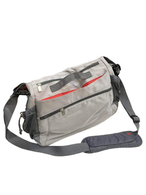 Shop Skip Hop Via Messenger Diaper Bag, Platinum at Goodbuygears