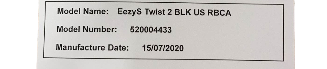 Shop Cybex Eezy S Twist2 Stroller, 2020, Navy Blue at Goodbuygears