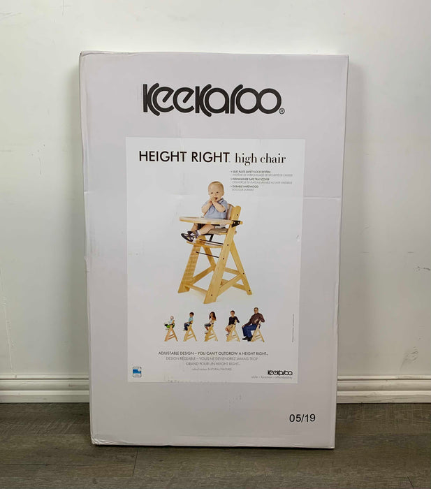 secondhand Keekaroo Height Right High Chair