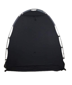 Shop SlumberPod 3.0 Sleep Canopy, Black with Grey Accents at Goodbuygears