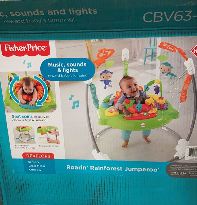 Shop Fisher Price Rainforest Jumperoo, Roaring Rainforest at Goodbuygears