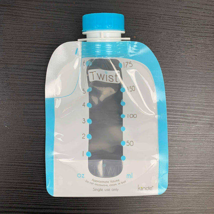 secondhand Kiinde Twist Pouches, 6oz