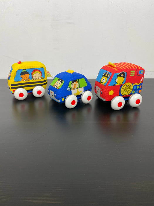 secondhand Melissa & Doug Pull Back Toddler Cars
