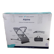 Shop Baby Delight Alpine Deluxe Portable Bouncer, Charcoal Tweed at Goodbuygears