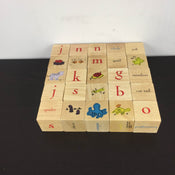used Pottery Barn Kids Alphabet Blocks