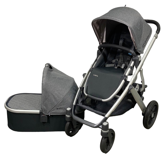 Shop UPPAbaby VISTA Stroller, Jordan (Grey Melange), 2018 at Goodbuygears
