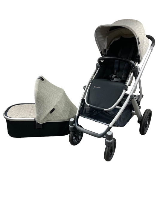 Shop UPPAbaby VISTA V2 Stroller, 2019, Sierra (Dune Knit) at Goodbuygears