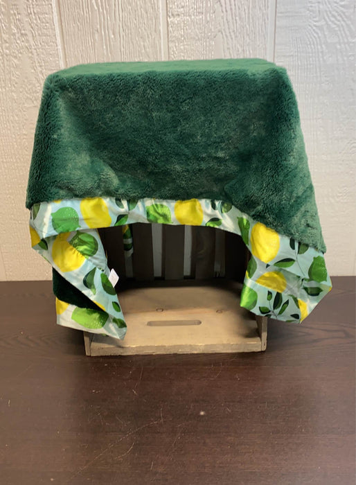 secondhand Saranoni Satin Back Toddler Blanket