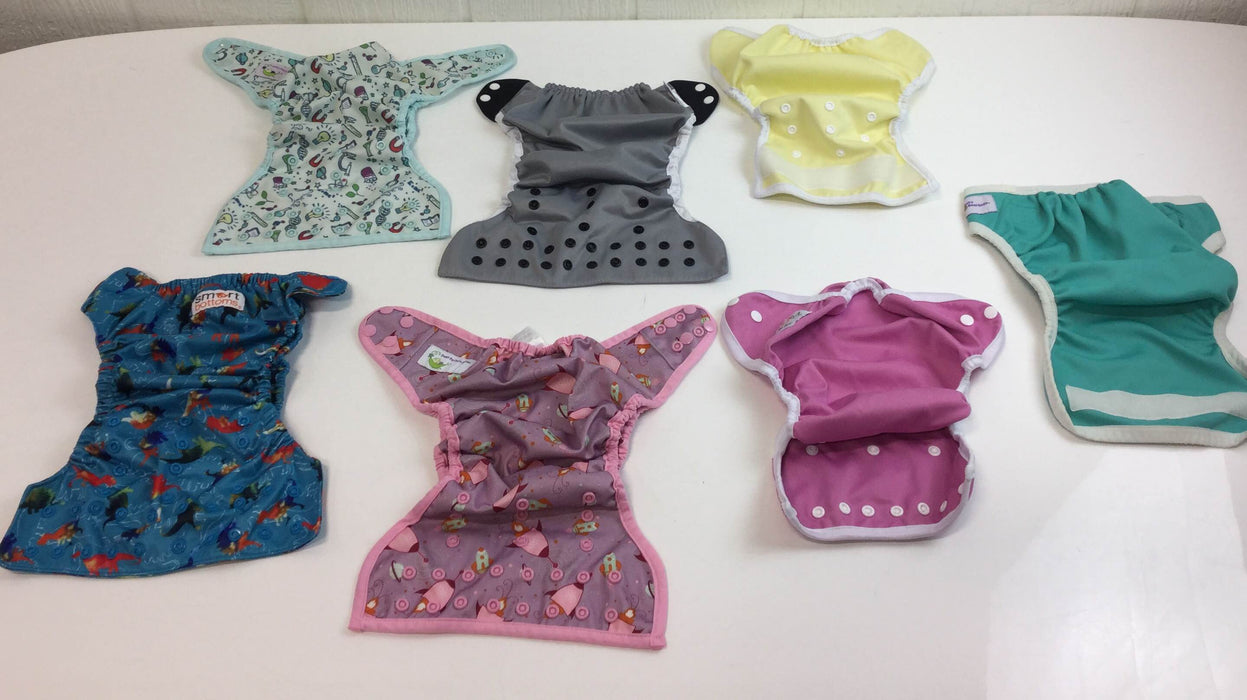 used BUNDLE Cloth Diapers