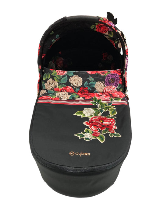 Shop Cybex MIOS LUX Carry Cot, Black Spring Blossom at Goodbuygears