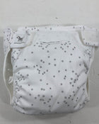 used Smart Nappy NextGen Hybrid Cloth Diaper Cover, Size 3 12-25 lbs Grey Confetti