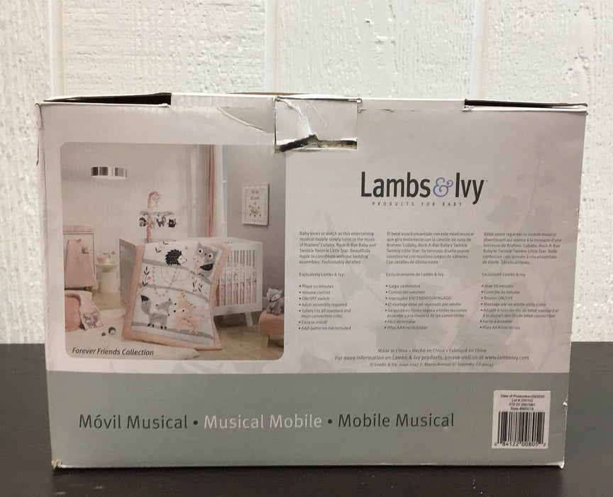Shop Lambs & Ivy Musical Crib Mobile, Forever Friends, Woodland Owl/Fox at Goodbuygears