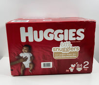 secondhand Huggies Little Snugglers 84 Count, Size 2