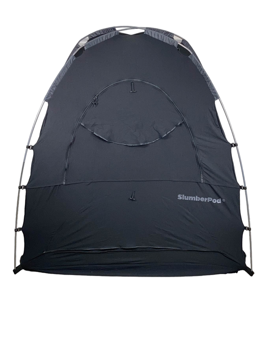 Shop SlumberPod 3.0 Sleep Canopy, Black with Grey Accents at Goodbuygears