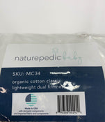 Shop Naturepedic Organic Lightweight Classic Crib 2-Stage Natural Mattress at Goodbuygears