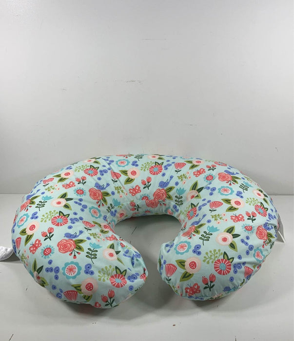 Shop Boppy Nursing and Infant Support Pillow, Blue Classic Fresh Flowers at Goodbuygears