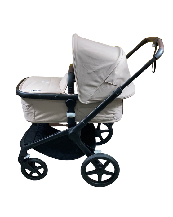 Shop Bugaboo Fox 5 Stroller, 2023, Black Frame, Desert Taupe at Goodbuygears