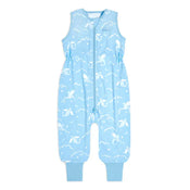 used Halo Toddler SleepSack Wearable Blanket, 2T, Cotton, 0.5, Blue Dragons