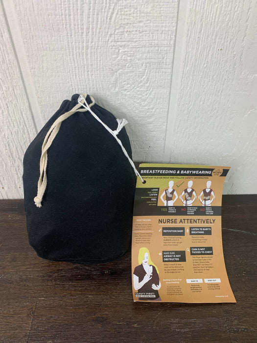 Shop Moby Wrap Evolution Baby Carrier, Black at Goodbuygears