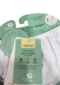 Shop Green Sprouts Swim Diaper, 6 Months, Snap White at Goodbuygears