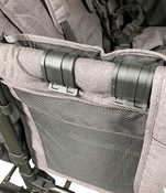 Shop Wonderfold W4 Luxe Quad Stroller Wagon, 2023, Charcoal Grey with Black Frame at Goodbuygears