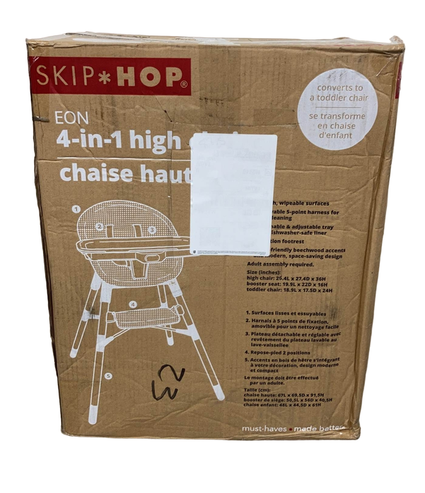 Shop Skip Hop EON 4-in-1 High Chair, Slate Blue at Goodbuygears