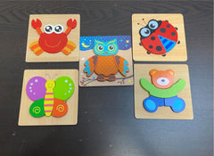 used BUNDLE Toddler-Preschool Puzzles