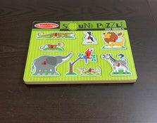 used Melissa & Doug Sound Puzzle, Zoo Animals
