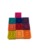 used B. toys One Two Squeeze Blocks