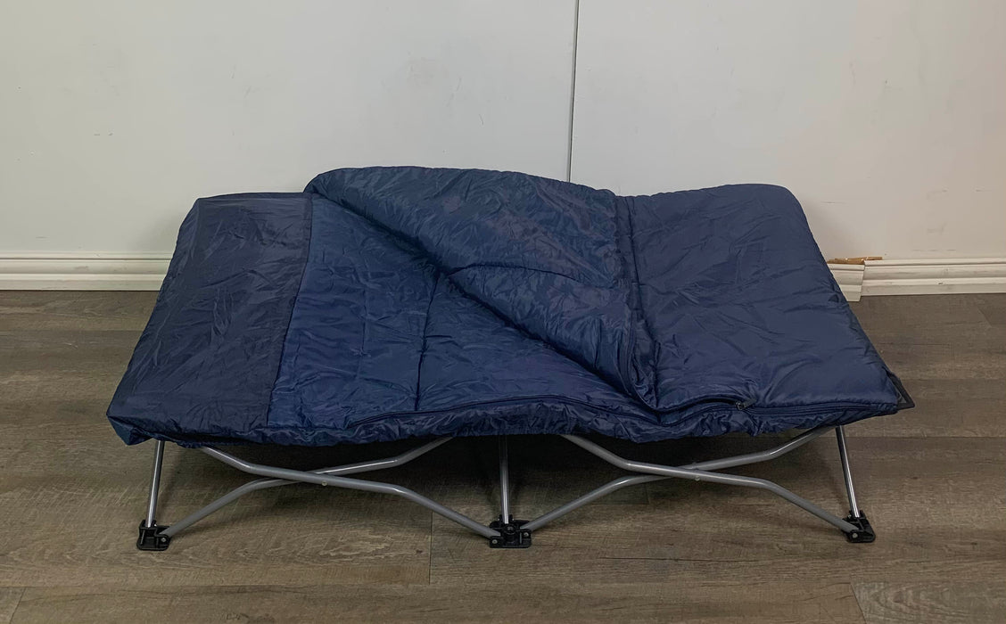 secondhand Regalo My Cot Portable Toddler Bed, Includes Sleeping Bag And Travel Case