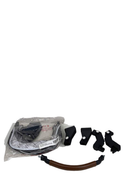 Shop Mockingbird 2nd Seat Kit with Extendable Canopy, 2021, Black, Windowpane, Silver with Penny Leather at Goodbuygears