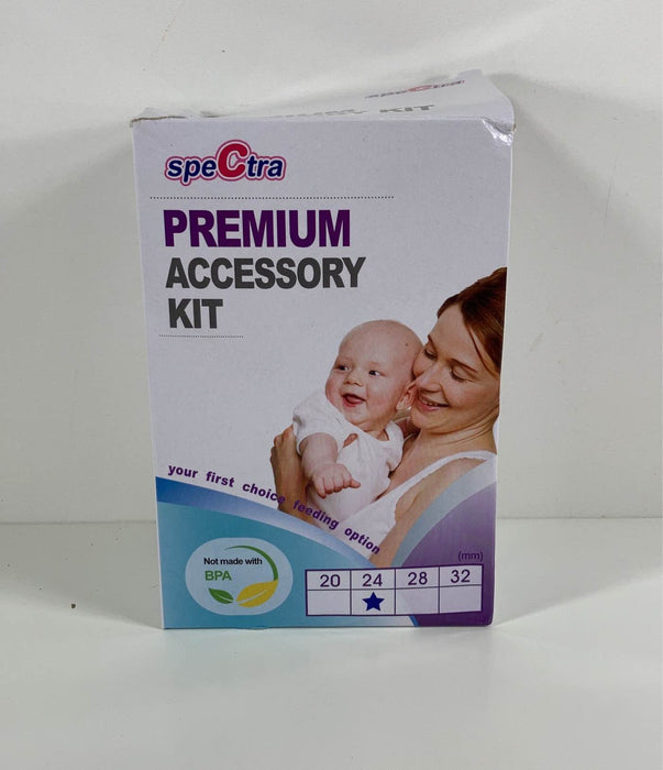 used Spectra Baby 24mm Premium Breast Pump Accessory Kit