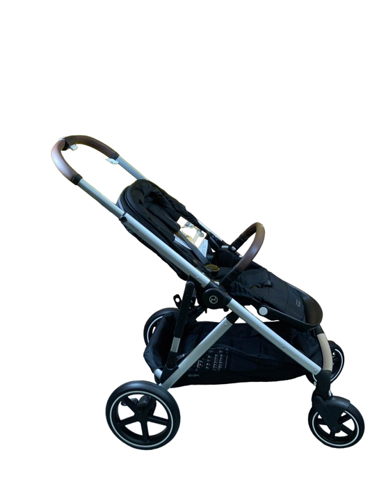 Shop Cybex Gazelle S Modular Stroller, Silver Frame, Moon Black, 2023 at Goodbuygears