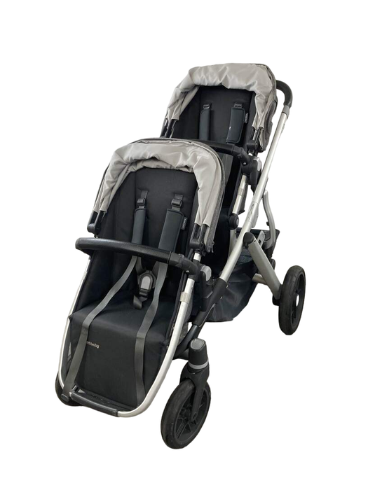 Shop UPPAbaby VISTA V2 Double Stroller, 2020, Jordan (Charcoal Melange) at Goodbuygears