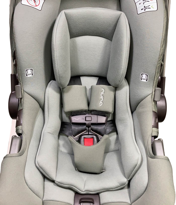 Shop Nuna PIPA rx Infant Car Seat with RELX Base, 2022, Pine at Goodbuygears