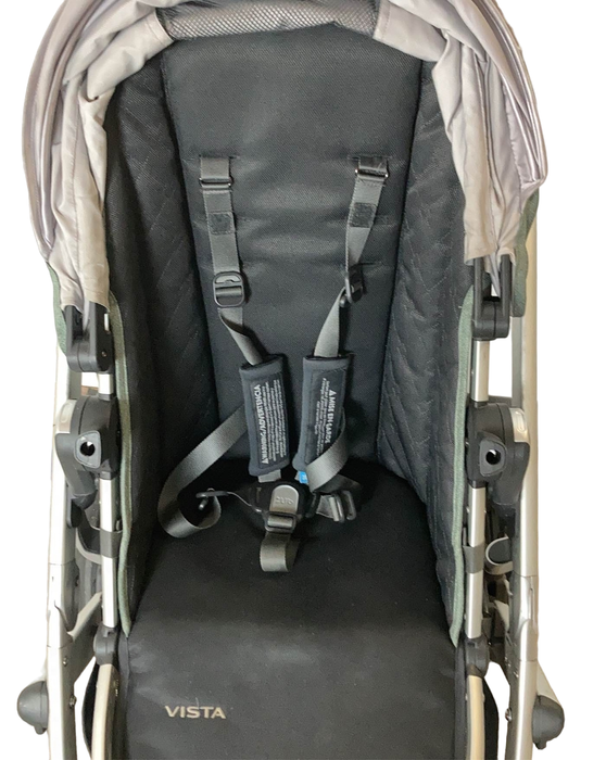 Shop UPPAbaby VISTA Stroller, Emmett (Green Melange), 2019 at Goodbuygears