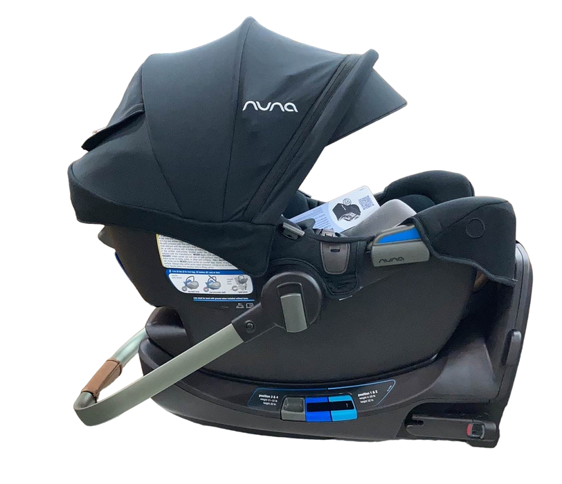 Shop Nuna PIPA rx Infant Car Seat, 2023, Caviar at Goodbuygears