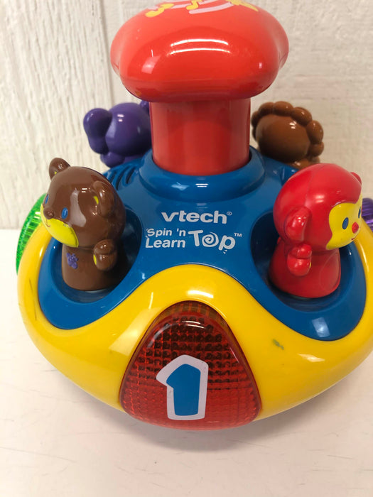 secondhand VTech Spin & Learn Top